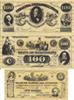 Confederate States Civil War Era Replica Currency Set A