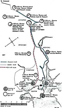 Midnight ride map