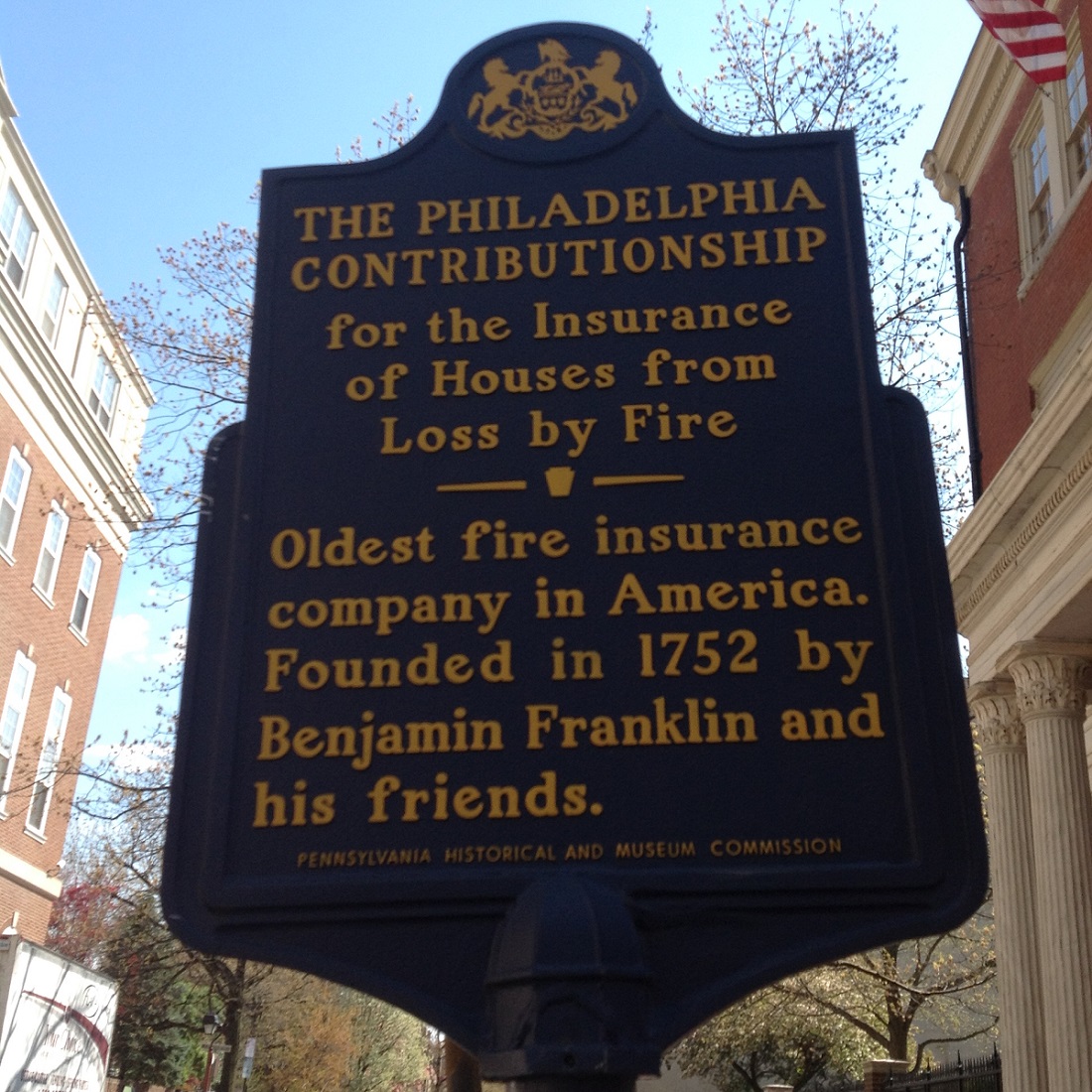 Franklin s Philadelphia The Philadelphia Contributionship