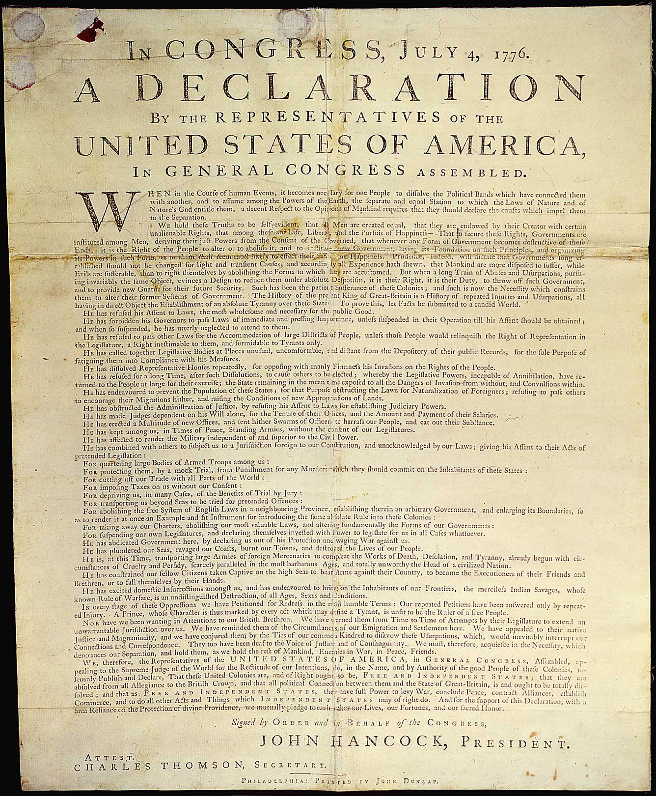 declarationdunlap