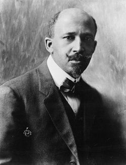 W. E. B. Du Bois photographed in 1918