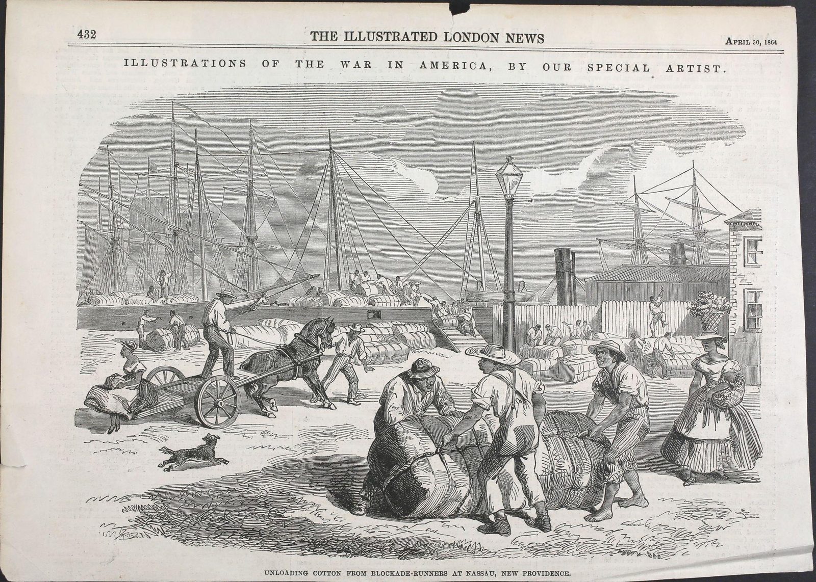 Some cotton continued to reach Europe through blockade-running ports such as Nassau in the Bahamas, but the Un