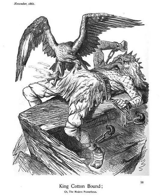 Southern leaders believed Europe’s dependence on Southern cotton would compel Britain and France to recognize