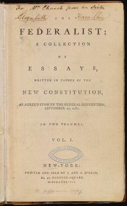 <i>The Federalist</i>