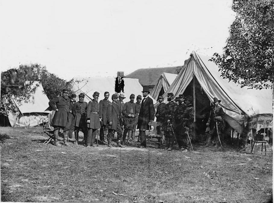 Lincoln with General McClellan
