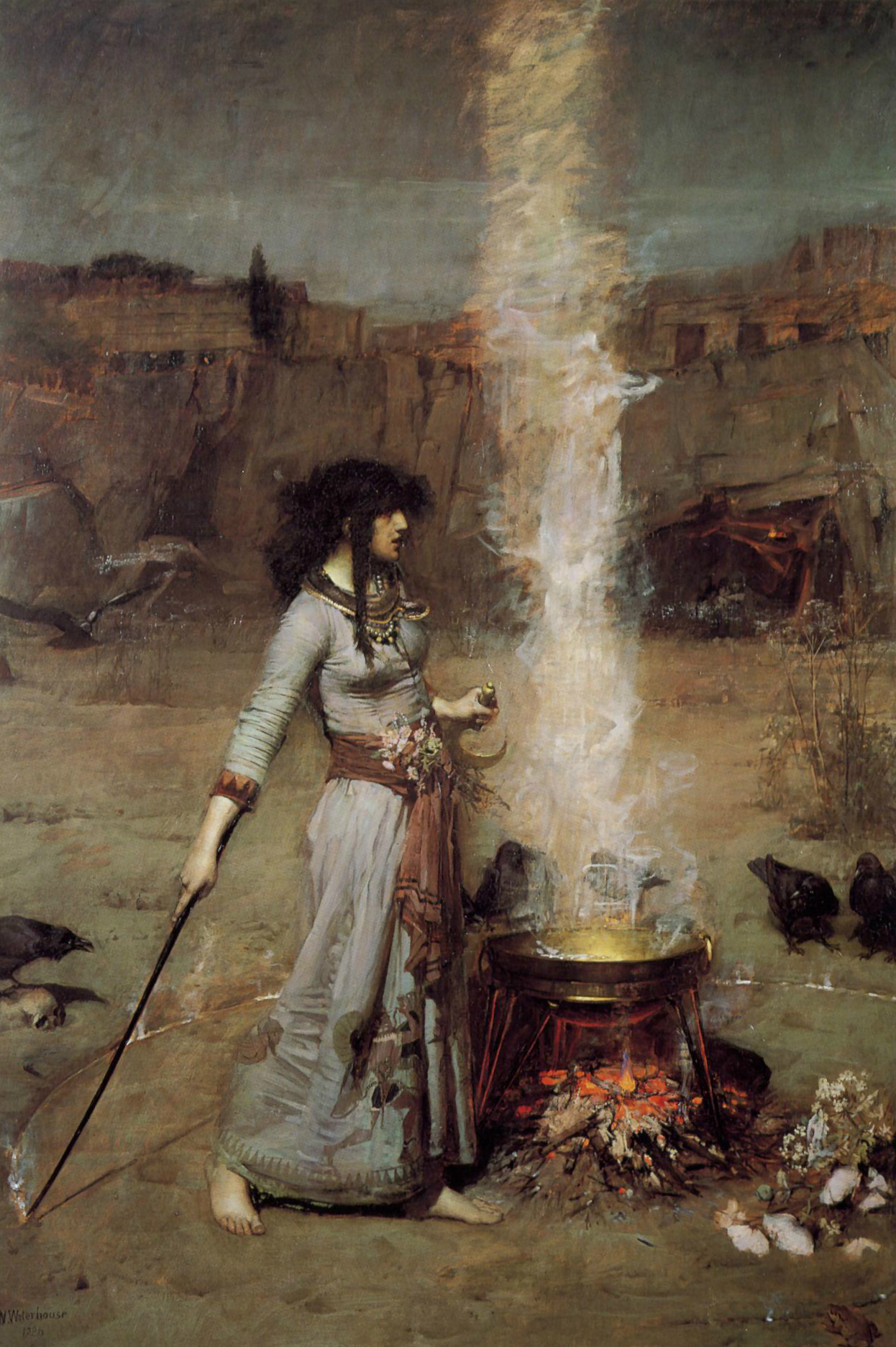 The Magic Circle, John William Waterhouse, 1886
