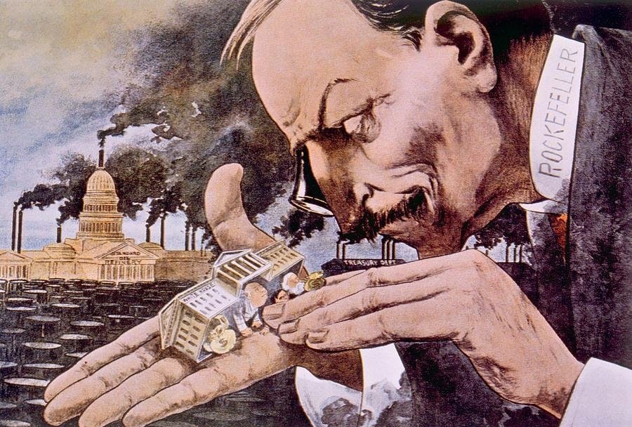 'Trust Giant,' John D. Rockefeller