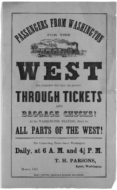 Broadside, 1857