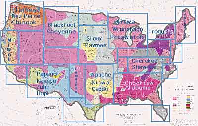 The Map Of Native American Tribes You've Never Seen Before : Code